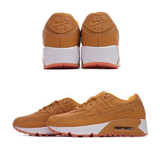 Baskets Air Max 90 Femme et Homme Marron Marron Cdiscount Chaussures