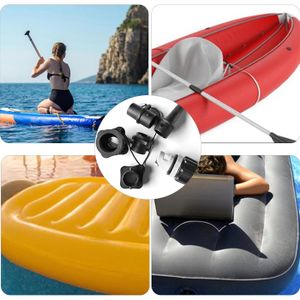 Adaptateur De Pompe SUP Jevina – Lot De 2, Compatible Kayak, Canoë, Paddle, Gonflable, Valve Standard, Cuivre Et Caoutchouc Haute Pression