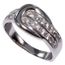 Bague Ceinture En Argent Rhodie Achat Vente Bague Anneau