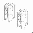 SPTB374A2 Groupe de cartes photocellules Rx Tx EPSAB EPSB Pièce de rechange d'origine NICE SPTB374A2