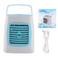 Mini Humidificateur Refroidisseur d'Air USB Multifonction Portable LED Ventilateur de Refroidissemen ACCESSOIRES FABRICATION MAISON