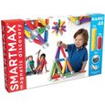 Jeu de construction aimanté - SMART - SmartMax Basic : Set 42 pièces - Garçon - Enfant - 4 ans+ - Rouge-0