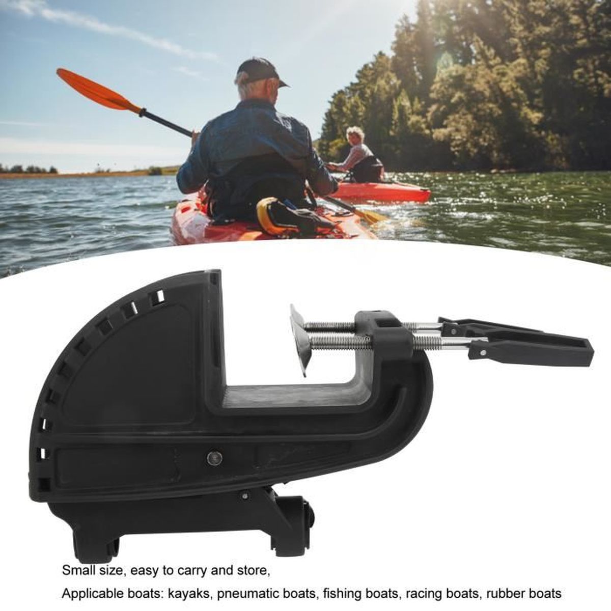 TIM® Suyi 12V Marine Electric Propeller Hanging Machine Kayak Rubber