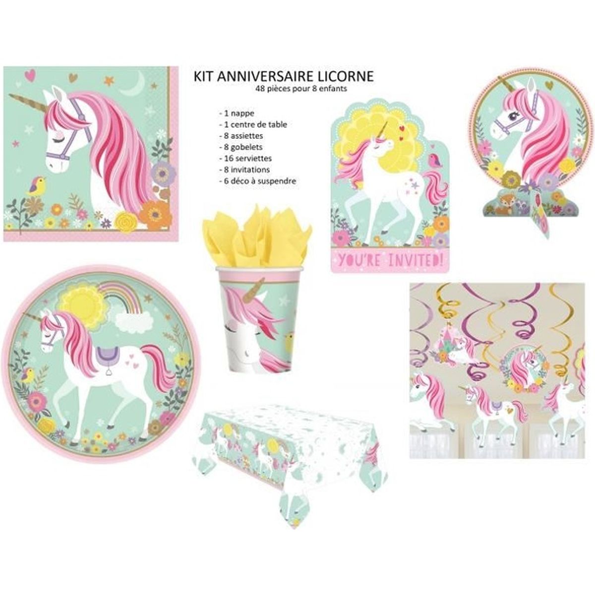 Nappe Licorne Achat Vente Pas Cher