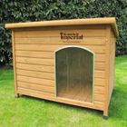 ACUONE Pets Imperial® Chenil Niche en Bois Isolée Norfolk- Taille: XL - Avec Plancher Amovible Facile à Nettoyer