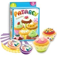 Jeu de pâte à modeler SENTOSPHERE Patarev - Blister Cupcakes multicolore pour enfant de 5 ans et plus