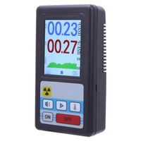 HURRISE compteur Geiger Portable LCD Digital Geiger Counter détecteur de rayonnement nucléaire dosimètre bêta gamma testeur de