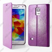 ebestStar ® pour Samsung Galaxy S5 G900F, S5 New G903F Neo - Etui portefeuille Luxe, Couleur Violet