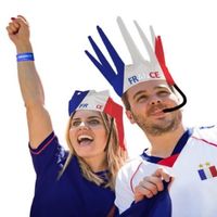 Couronne de supporters sifflante - JOUR DE FETE - France - Accessoire - Blanc - Extérieur