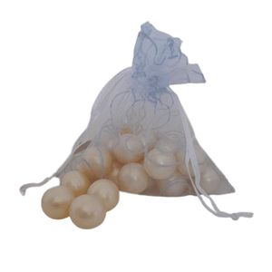 BAIN MOUSSANT - HUILE Perles de bain noix de coco x20 sac organza