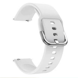MONTRE CONNECTÉE Galaxy Watch 4 44MM - BLANCHE - Bracelet en Silico