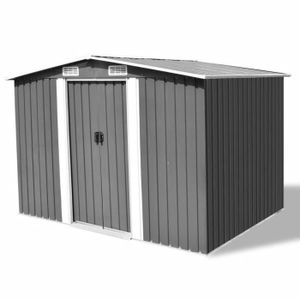 Haute Qualite Luxueux Magnifique Economique Abri De Stockage Pour Jardin Metal Gris 257 X 205 X 178 Cm Achat Vente Abri Jardin Chalet Haute Qualite Luxueux Cdiscount