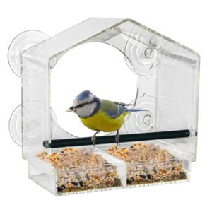 Royal Gardineer : Mangeoire à oiseaux avec fixation par ventouses - Cages  et Accessoires oiseaux - Achat & prix