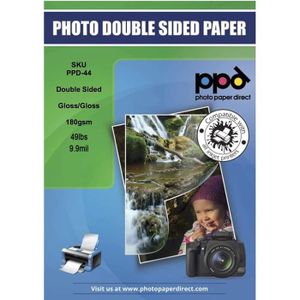 Papier photo double brillant A3, 140g, 160g, 200g, 420x297mm, 50