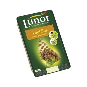 AUTRES LEGUMES Lentilles Lunor - 500 g