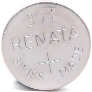Renata Lot de 2 piles rondes 371 SR920SW 1,55 V Fabrication suisse Argenteac... 