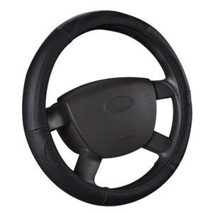 15 Antid/érapant Respirant Durable SFONIA Couvre Volant Voiture Caches de Volant en Cuir Artificiel Universel 37-38cm