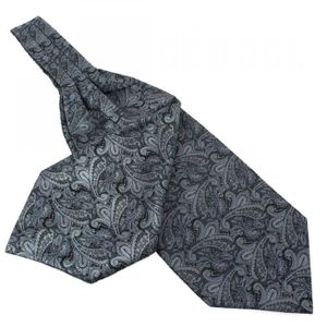 Taglia unica Viola; melanzana; nero Nothing Shop Ascot foulard elegante uomo alla moda accessorio business con motivo elegante viola 