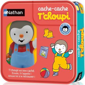 JEU D'APPRENTISSAGE NATHAN T'choupi - Cache-Cache