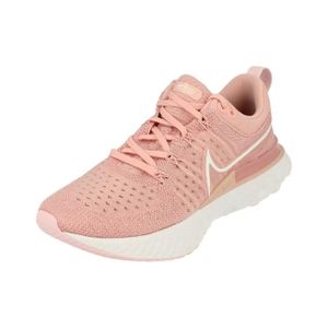 Nike epic react hotsell flyknit 2 femme rose