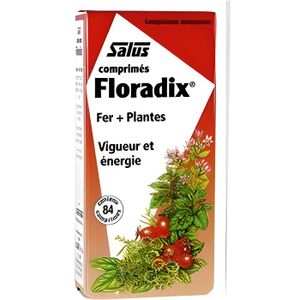TONUS - VITALITÉ Salus Floradix Fer + Plantes 84 comprimés