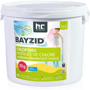 TRAITEMENT DE L'EAU  Höfer Chemie 5 kg 20g Pastilles de Chlore Lent pou