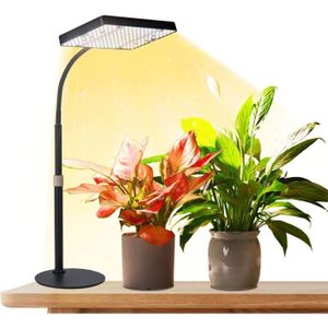 Eclairage horticole TUBASION Lampe Horticole LED Spectre Complet 200W,