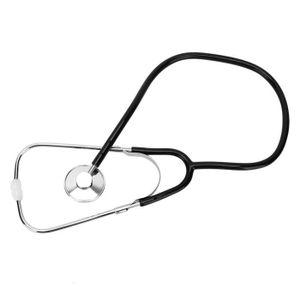 Boucle d'oreille outil de soins corporels Échoscope professionnel de détection de poumon de coeur d'alliage d'aluminium de stéthoscope à