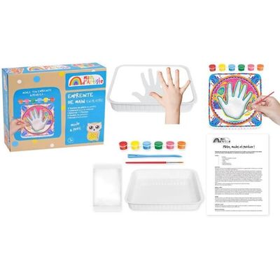 Ravensburger – CreArt Kids 13x18cm – Numéro d'Art – Dauphins et coraux – Kit de peinture par numéros – Dès 7 ans – 12023220 - Jeux - Jouets