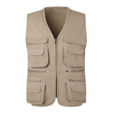 Veste reporter multipoches homme deals