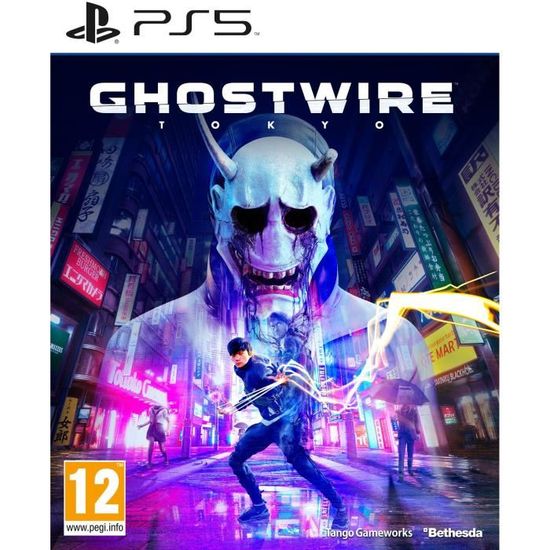Jeu PS5 - Ghostwire Tokyo - Action - Bethesda Softworks - En boîte