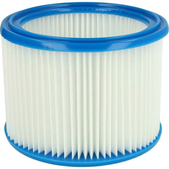Filtre Plissé Polyester Pour Aspirateur Nilfisk Alto Wap 25-21 - Neuf Vhbw