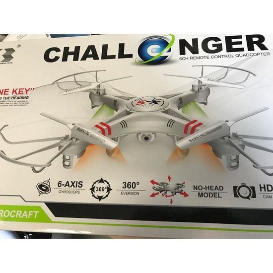 Challenger 6ch remote best sale control quadcopter