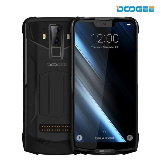 DOOGEE S90 Smartphone modulaire 4G 6.18'' 6+128Go (S90+module de charge)