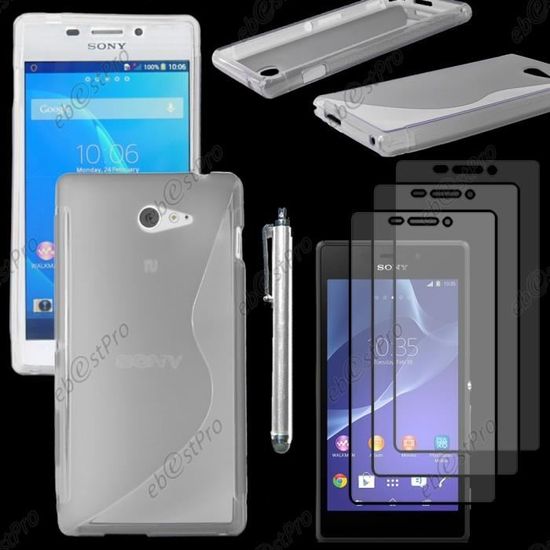 EbestStar 3 Pellicole Protettive Per Sony Xperia M2 (D2302/D2303), Anti-Graffio, Trasparenti - 4