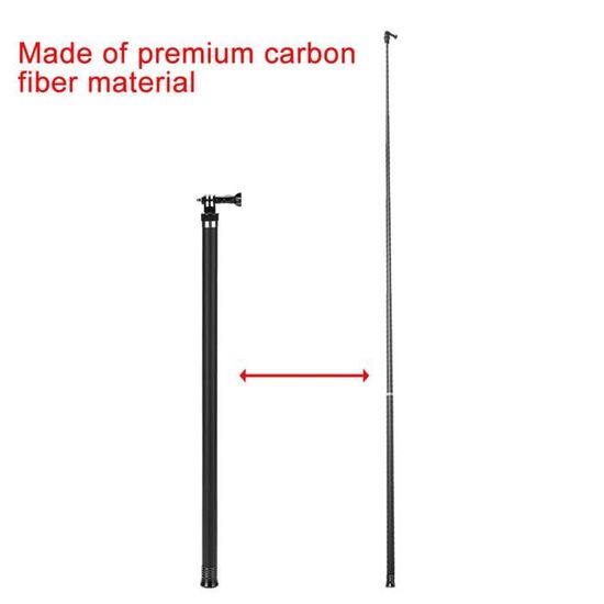 Perche à Selfie Originale Ultra Longue En Fibre De Carbone De 2 5 M