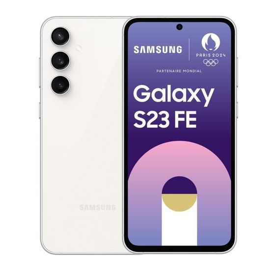 SAMSUNG Galaxy S23 FE Smartphone 128Go Crème
