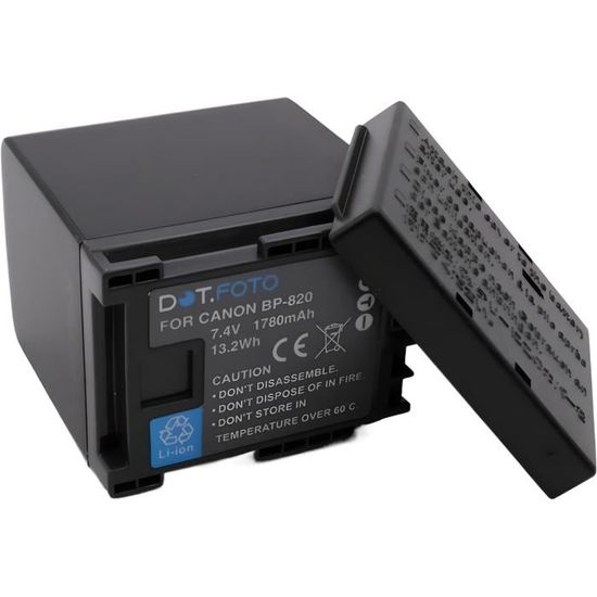 Canon BP-718 Vervangende Batterij Van AccuCell Geschikt Voor Canon Legria Hf M52