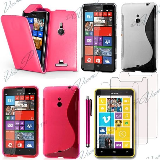 Cadorabo Custodia Flip In Similpelle Per Nokia Lumia 1320, Cover A Libro Con Chiusura Magnetica, Funzione Supporto, Protezione Totale, Colore Bianco Floreale