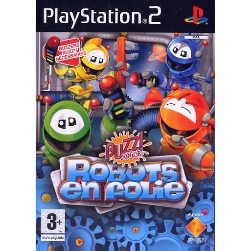 Buzz Junior Robots En Folie / Jeu Console PS2