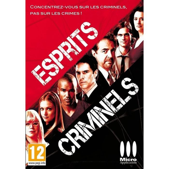Micro Application Esprits Criminels / Jeu PC