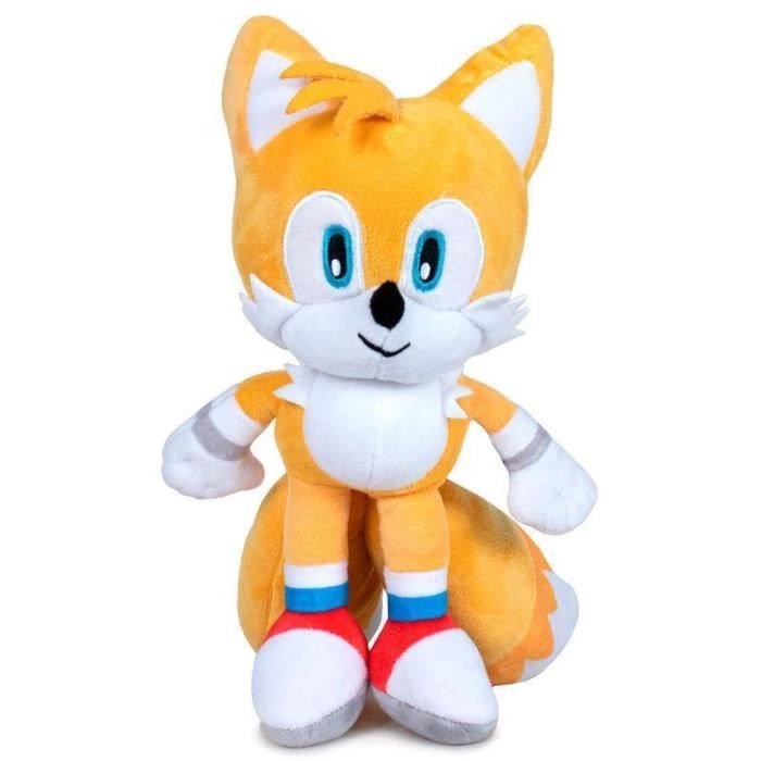 Peluche - Sonic Tails - 30cm - Noir - Mixte - Pour enfants à partir de 3 ans