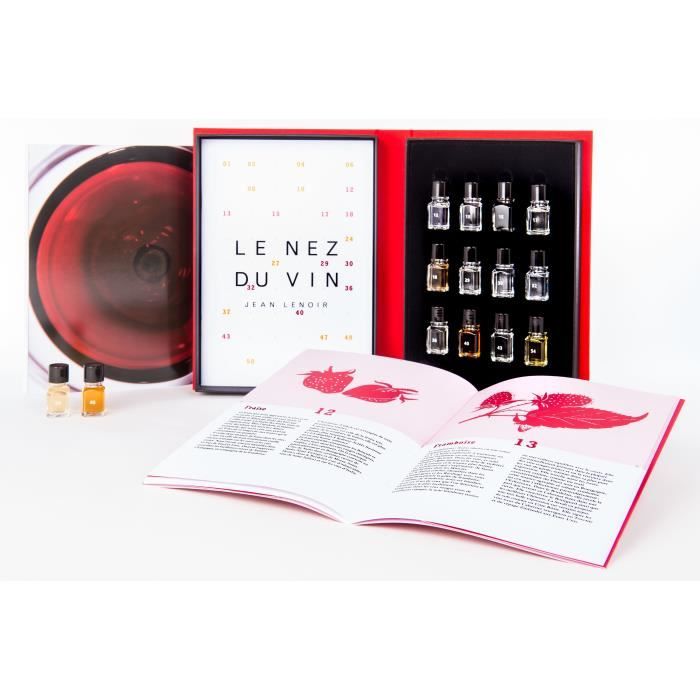 Le Nez du Vin coffret 12 arômes Grands vins rouges