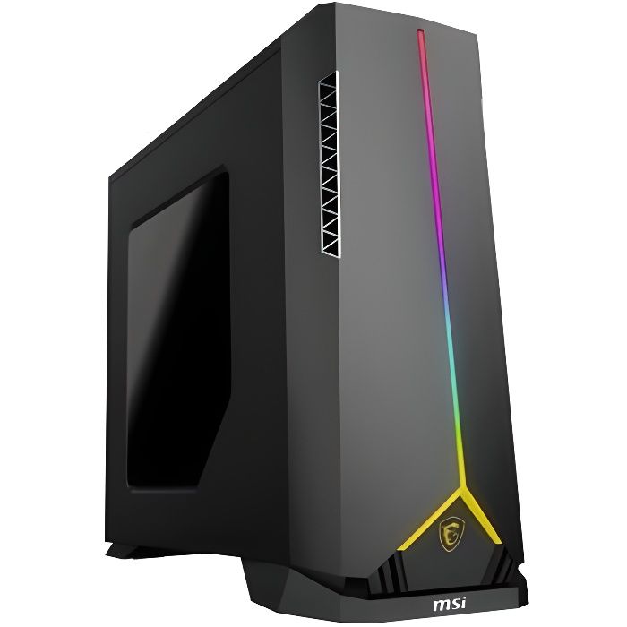 PC Gamer - MSI - MAG META S 3SI-018EU - AMD Ryzen 5-3600 - RAM 8 Go - Stockage 512 Go - GTX 1660 SUPER AERO ITX 6GB - Windows 10