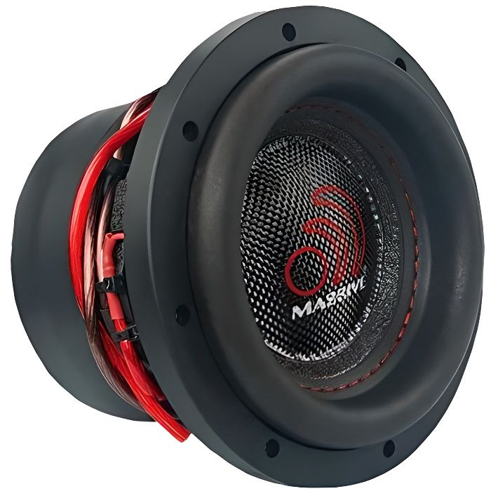 Car Subwoofer by Massive Audio HippoXL64 - SPL Extreme Bass Woofer - 6 Inch Car Audio 600 Watt HippoXL Series Competition Subwoofer