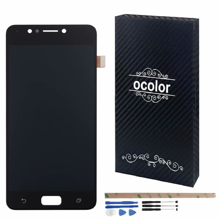 VITRE TACTILE ASUS Zenfnoe 4 MAX ZC520KL COMPLET + ECRAN LCD + OUTILS (Noir)
