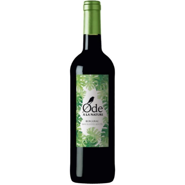 Ode à la Nature 2018 Bergerac - Vin Rouge du Sud Ouest