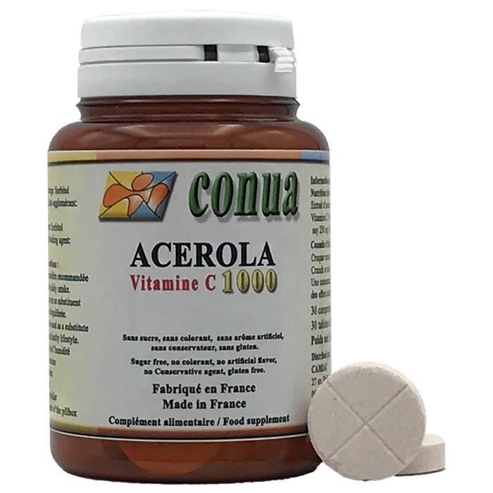 Acérola VITAMINE C 1000 mg