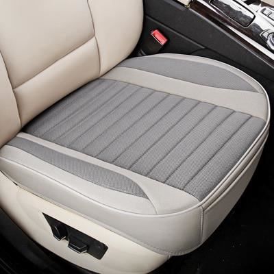 Housse de siège de voiture universelle 3D, couvre siège pour véhicule, couvre siège, tapis de protecti Front Gray 1 piece