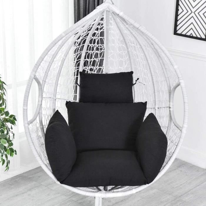 Coussin de chaise suspendu Chaise hamac Coussins multiples couleurs Jardin Coussin de siège Balançoire extér206
